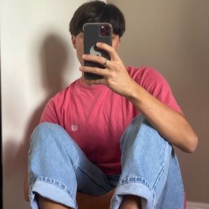 Vintage true pink Chaps Tee Shirt by Ralph Lauren